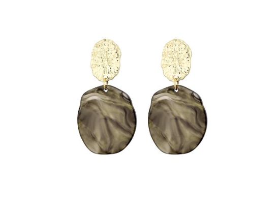 Oorbellen Blaze taupe