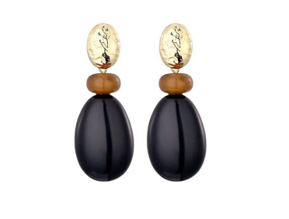 Oorbellen Breeze black