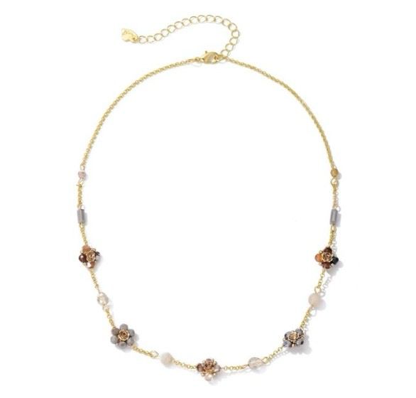 Ketting Cloi taupe