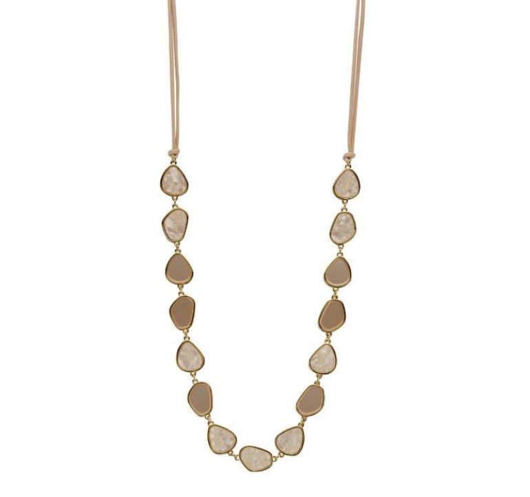 Ketting Kosmo beige