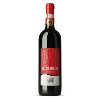 Rossobastardo IGT Umbria Red Wine 2017 - 6 bottles 0,75lt