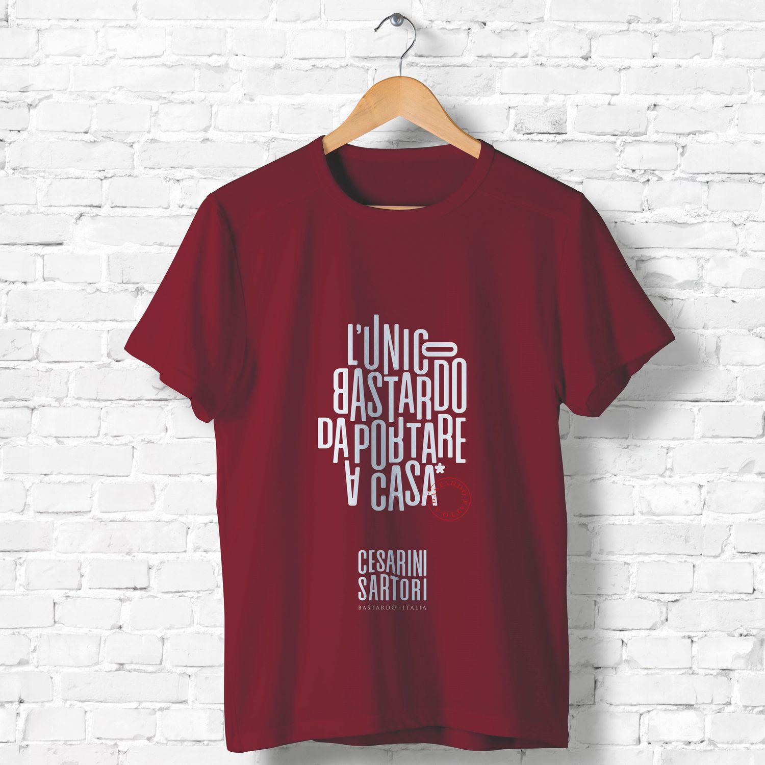 T-shirt &quot;The unique bastard to take home with you&quot;