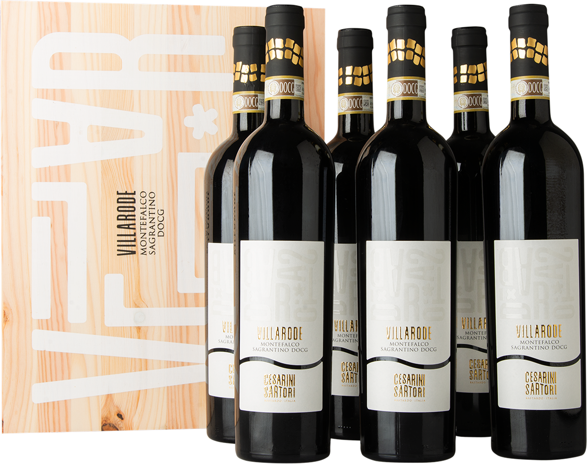 VILLARODE Sagrantino di Montefalco DOCG wooden box