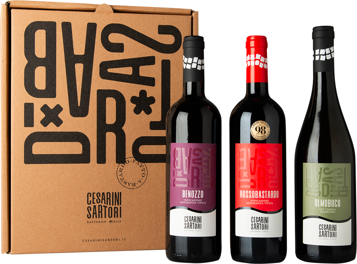 3 bottles paper box