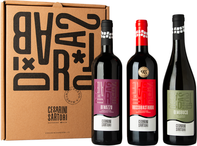 3 bottles paper box