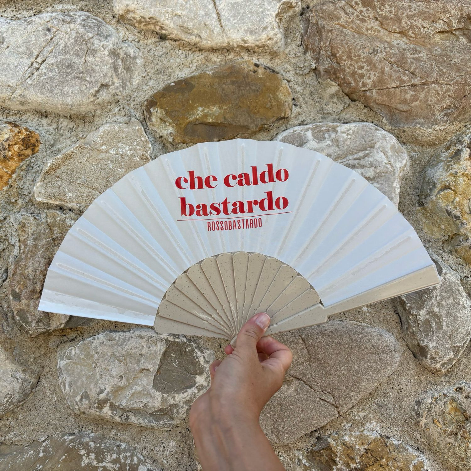 VENTAGLIO "CHE CALDO BASTARDO"