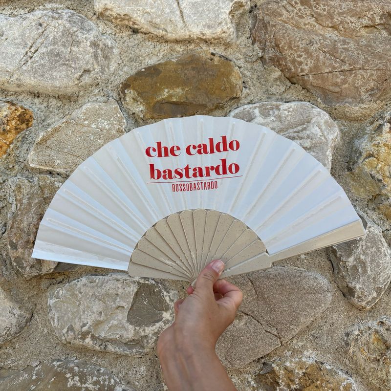 VENTAGLIO "CHE CALDO BASTARDO"