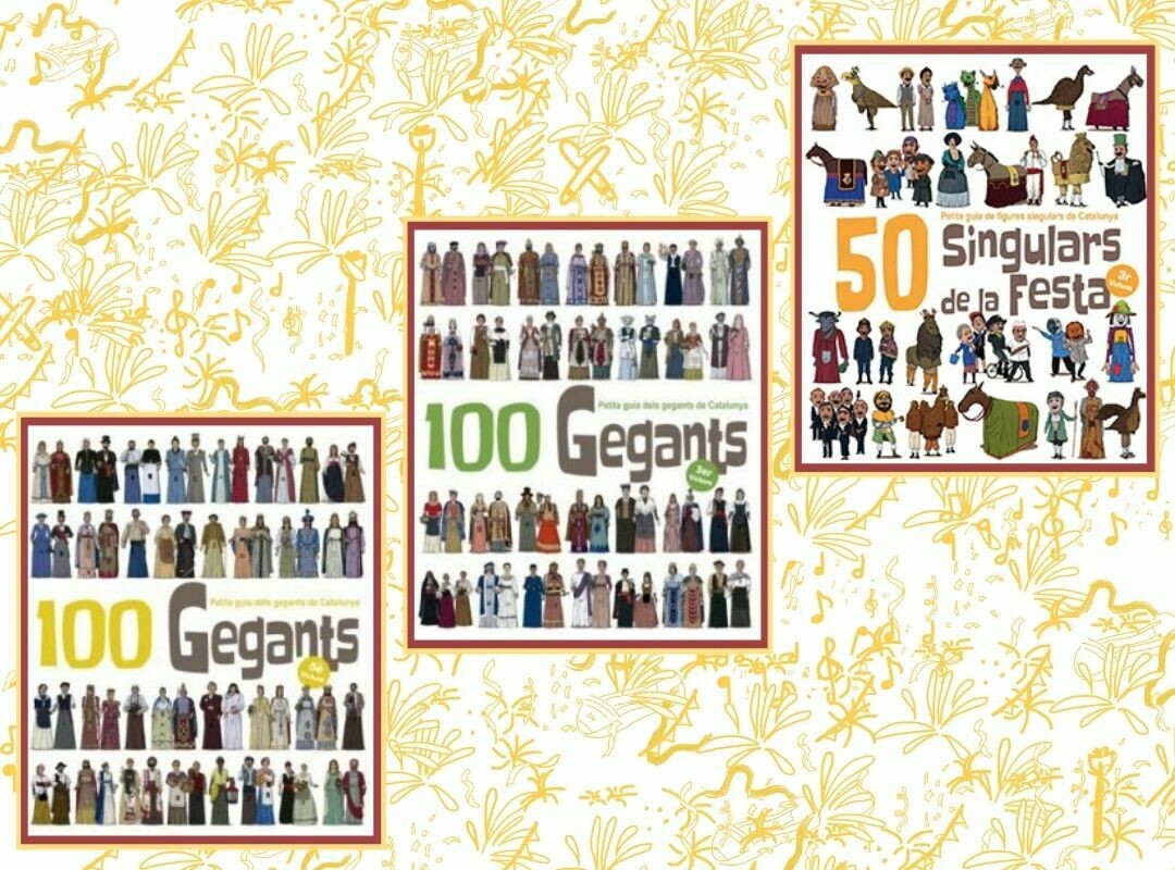 Llibres &quot;Figures de la Festa&quot; - 100 Gegants; 50 Dracs; 50 Singulars de la Festa