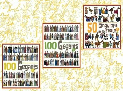 Llibres "Figures de la Festa" - 100 Gegants; 50 Dracs; 50 Singulars de la Festa