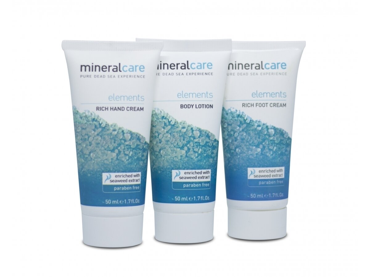 Mineral Care set by Dead Sea Minerals 3x50ml