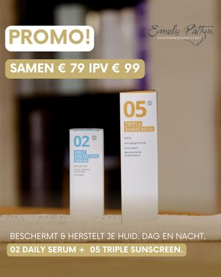 02 "Daily Serum" + 05 "Triple sunscreen"65.29