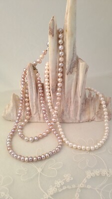 COLLANE PERLA - Chiusura argento