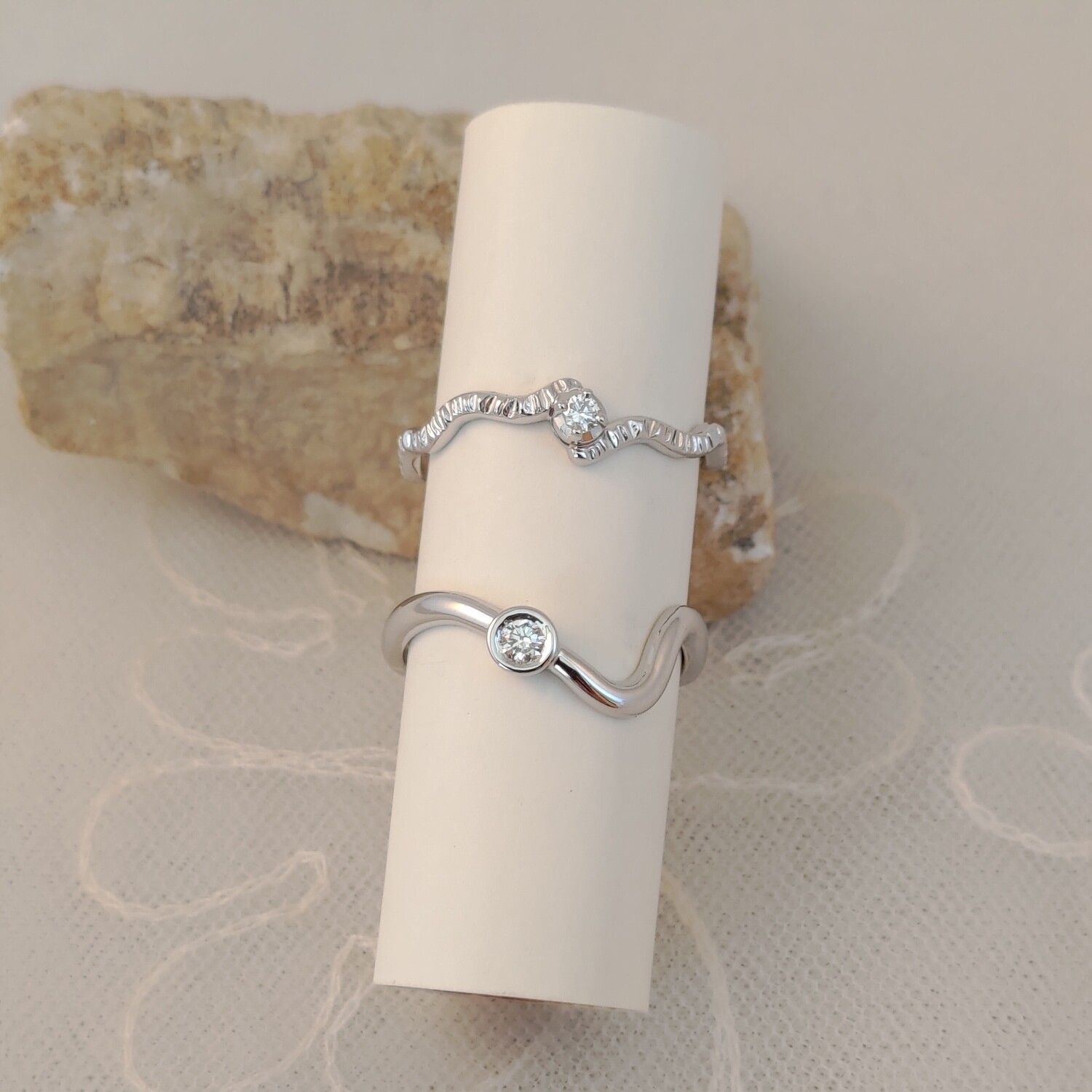 ANELLI CON DIAMANTE Pezzi unici