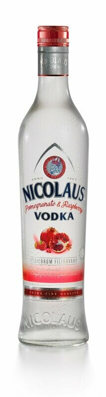 St. Nicolaus Pomegranate and Raspberry vodka (700ml)