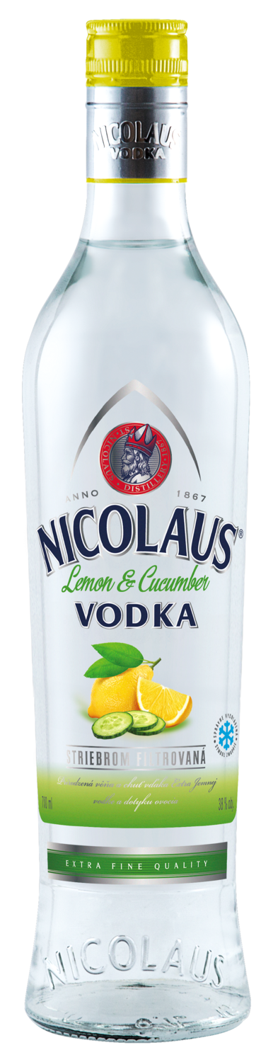 St. Nicolaus Lemon and Cucumber vodka (700ml)