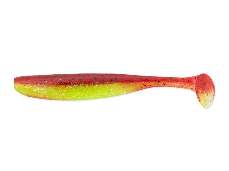 Keitech 3" Easy Shiner Chartreuse Silver Red