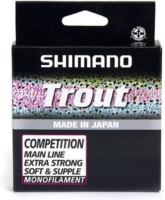 Shimano Trout Competition Mainline Red 150m 0.18mm