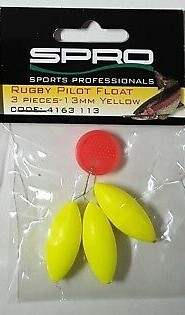 Spro Round Pilot Float 13mm Yellow