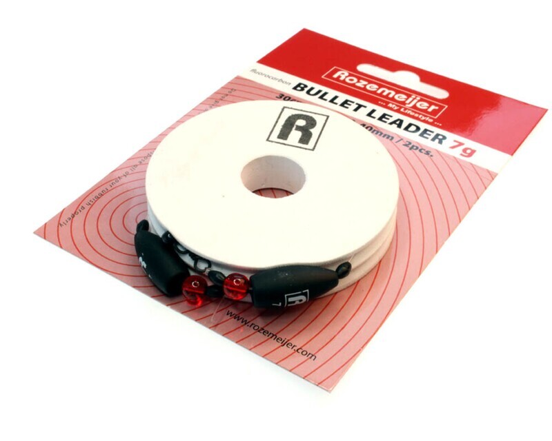 Rozemeijer Fluorocarbon Bullet Leader 10g 30cm 0.40mm Rozemeijer Fluorocarbon Bullet Leader 10g 30cm 0.40mm