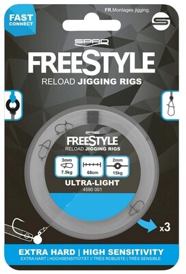 Spro Freestyle Reload Reload Jigging Rigs 68cm 0.35mm