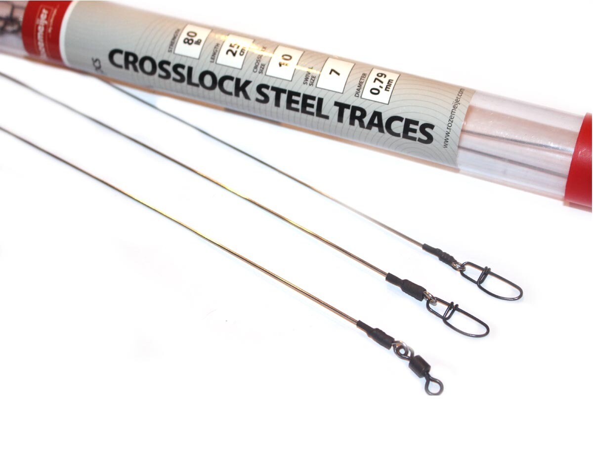 Rozemeijer Crosslock Steel Traces 25cm 80lb (3)
