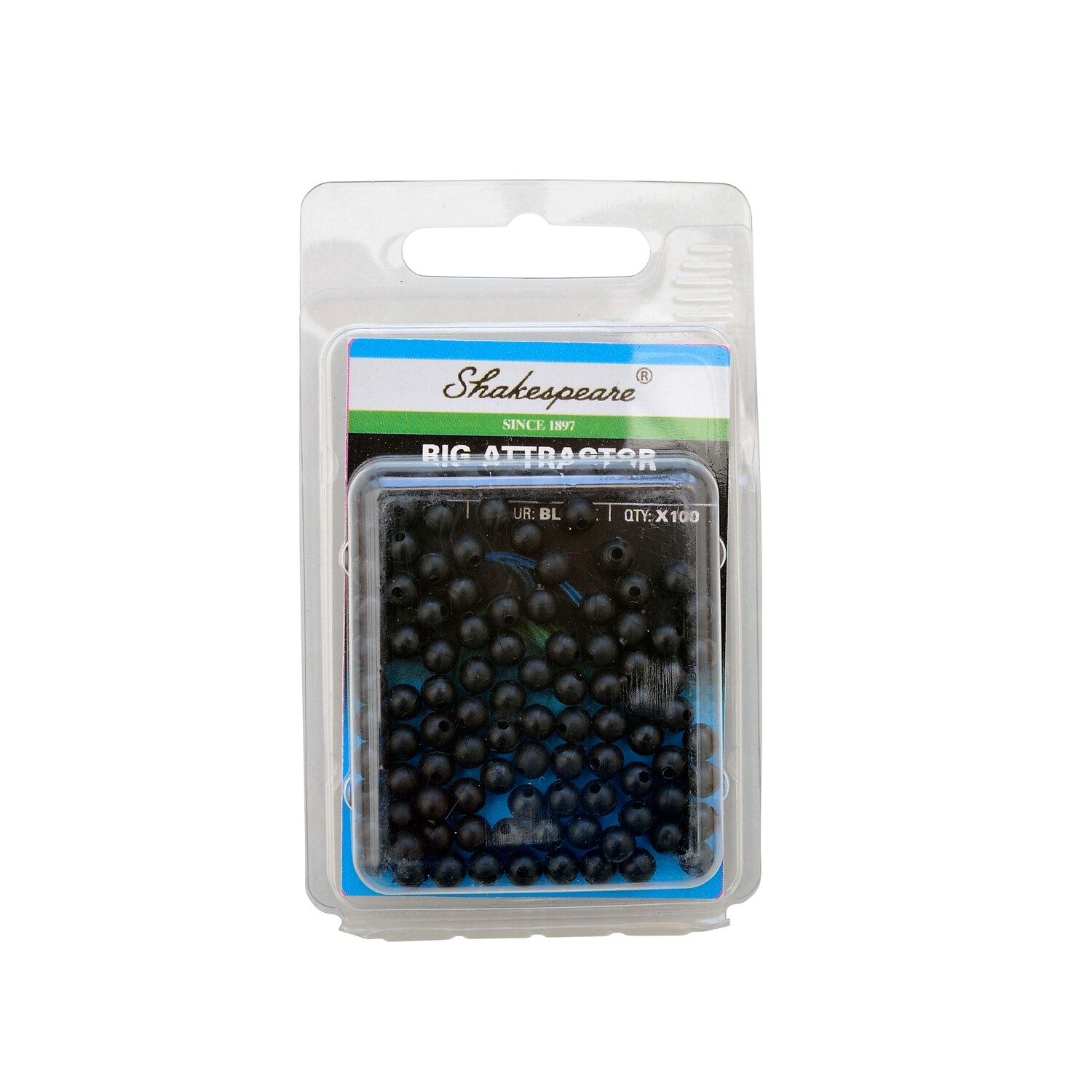 Shakespeare Rig Attractor Beads 5mm Black (100)