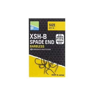 Preston XSH-B Spade End Barbless