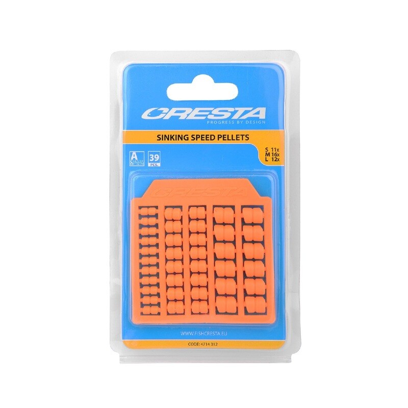 Cresta Sinking Speed Pellets Orange Cresta Sinking Speed Pellets Orange