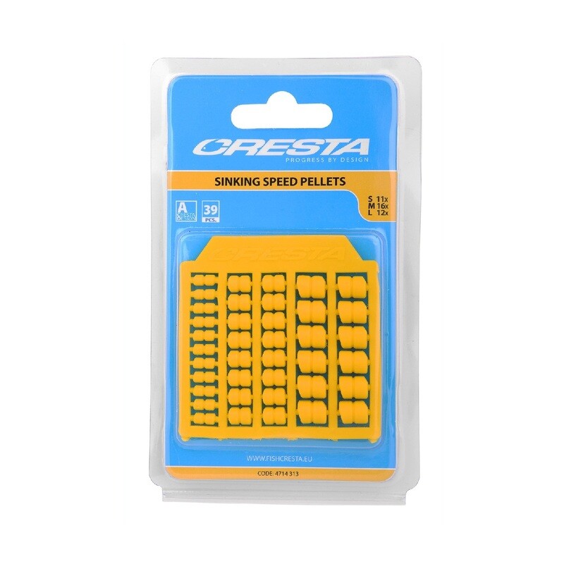 Cresta Sinking Speed Pellets Yellow Cresta Sinking Speed Pellets Yellow