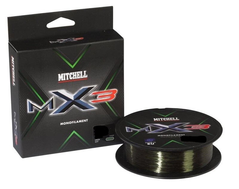 Mitchell MX3 Nylon 150m Groen Mitchell MX3 Nylon 150m Groen