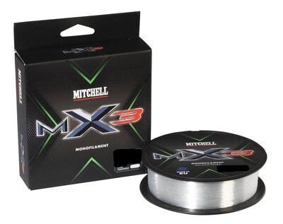 Mitchell MX3 Nylon 150m Clear