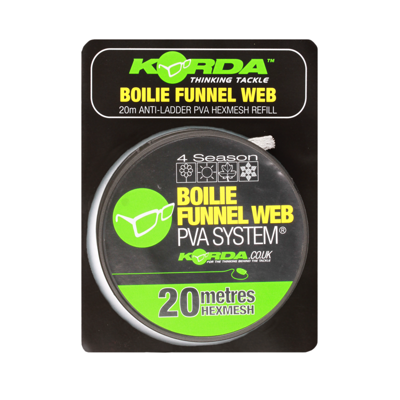 Korda Boilie Funnel Web Hexmesh 20 m Refill