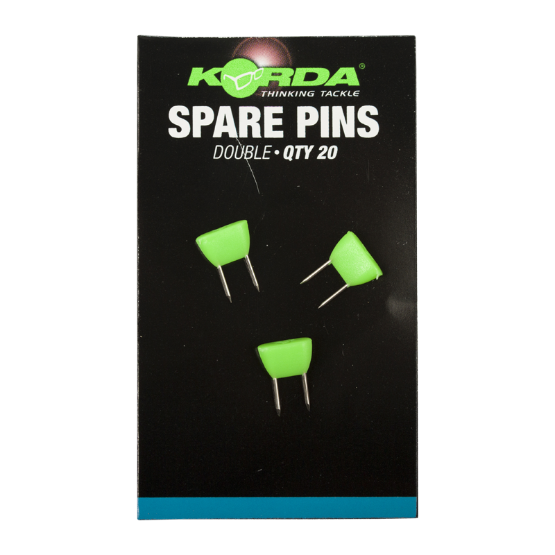 Korda 20 x Double Pins for rig Safes