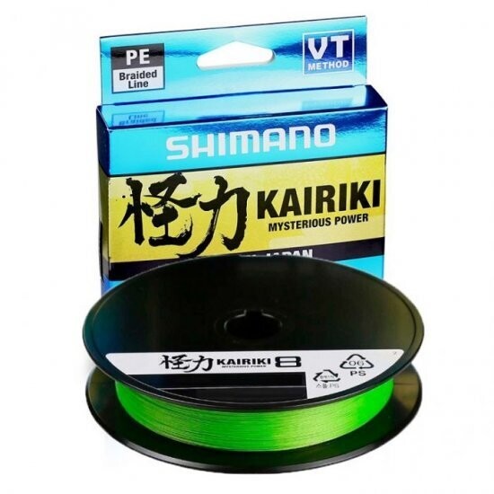 Shimano Kairiki 8 Braid 150m Mantis Green
