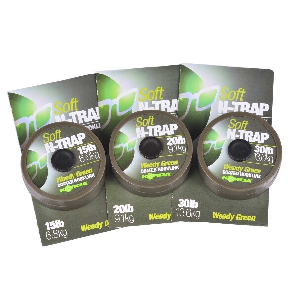 Korda N-Trap Soft 30lb Weedy Green