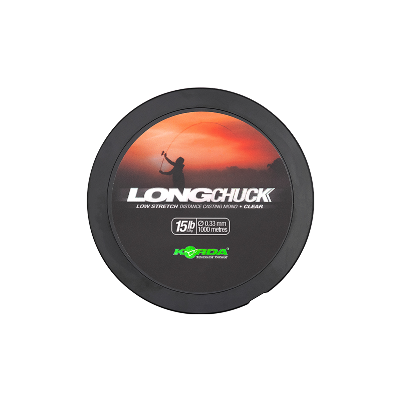 Korda LongChuck Clear 15lb/0.33mm 1000m