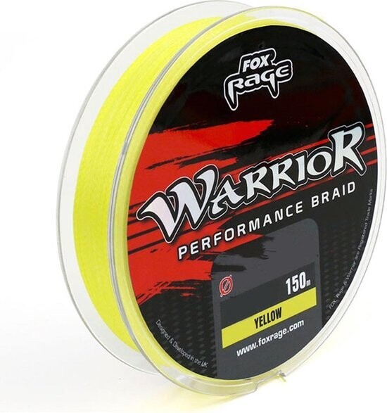 Fox Rage Warrior Braid 150m Yellow