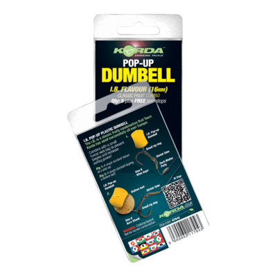Korda Pop-up Dumbell IB (8mm) - 10 pcs