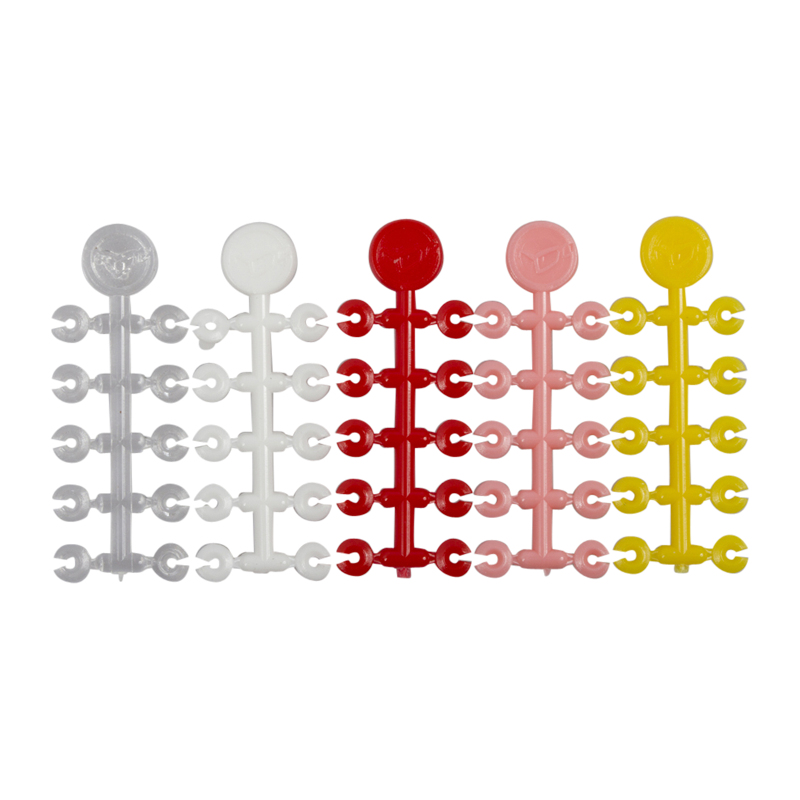 Korda Floss Caps White/Red