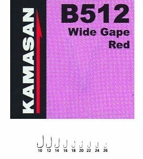 Kamasan B512 Wide Gape Red