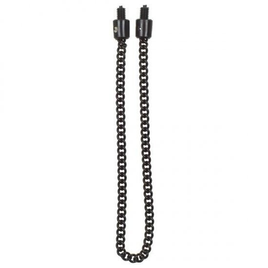 Solar BLACK STAINLESS CHAIN PLASTIC ENDED 12 inch