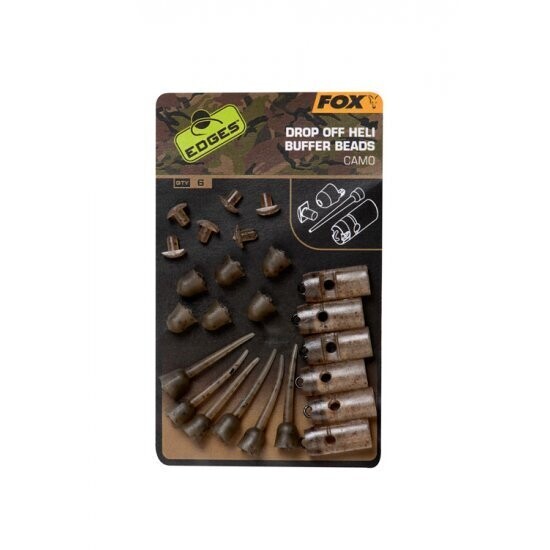 Fox Drop Off Heli Buffer Beads - Camo