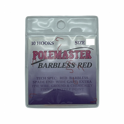 Drennan Polemaster Barbless Red