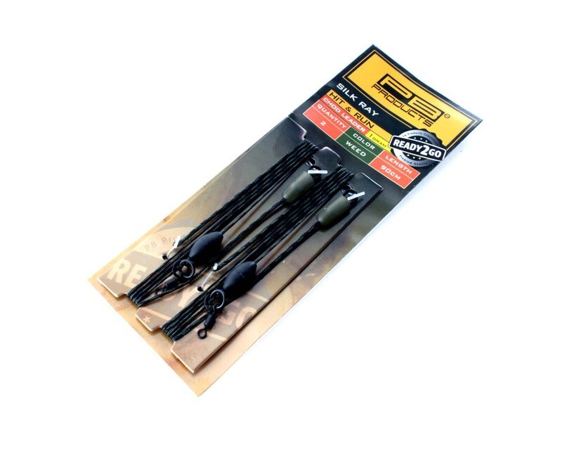 PB Products Hit & Run Chod Leader - Weed