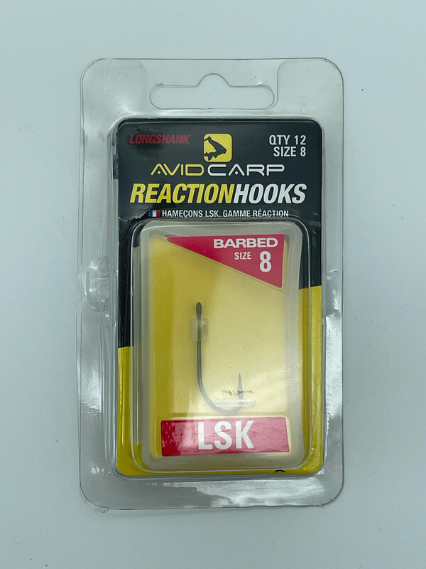 Avid Reaction Hooks Long Shank - Maat 8 Avid Reaction Hooks Long Shank - Maat 8