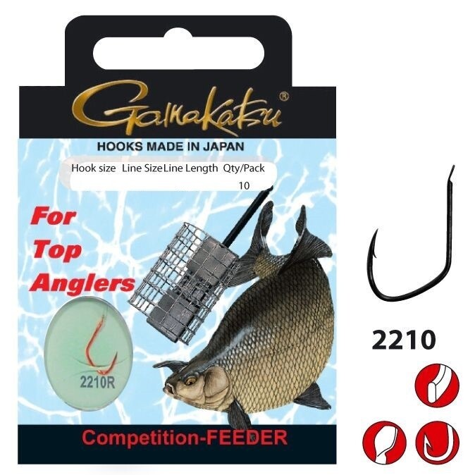 Gamakatsu Competition-Feeder 100cm - Barbed
