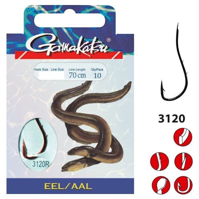 Gamakatsu Eel 70cm - Barbed