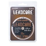 ESP Leadcore Camo Brown - 45lb/25m