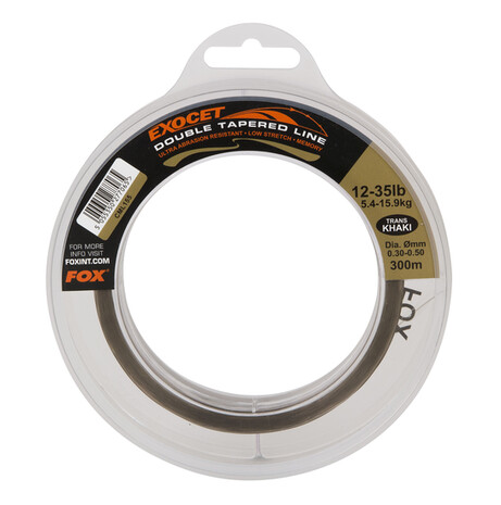 Fox Exocet Double Tapered Line - 0.30-0.50mm - 300m Fox Exocet Double Tapered Line - 0.30-0.50mm - 300m