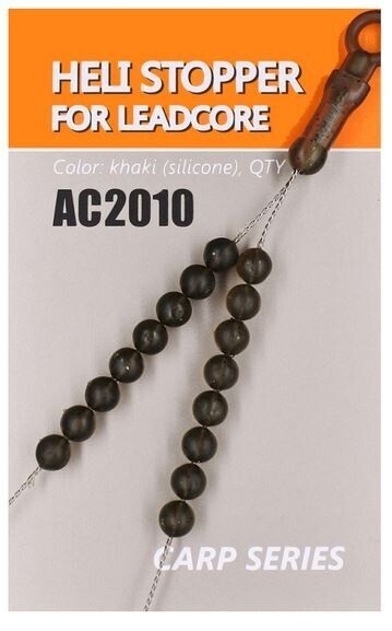 Life Orange Heli Stopper for Leadcore